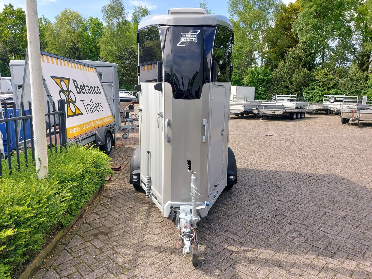 Ifor Williams HBX 403 Zilver - Voorlader LET OP! GEHEEL COMPLEET VOLGENS OMSCHRIJVING.