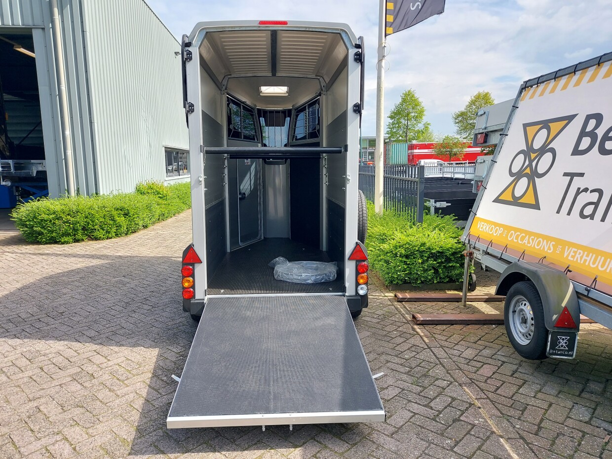 Ifor Williams HBX 403 Zilver - Voorlader LET OP! GEHEEL COMPLEET VOLGENS OMSCHRIJVING.