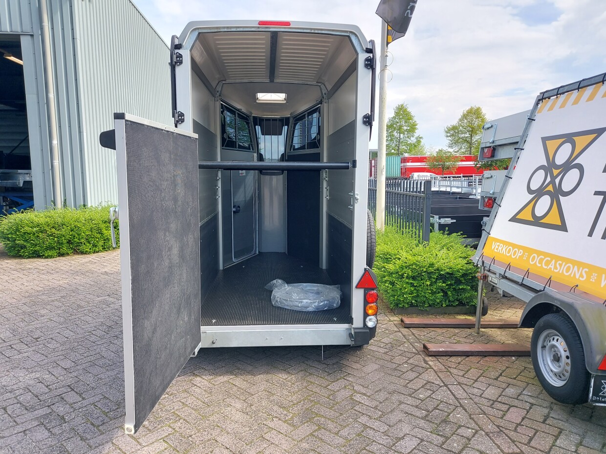 Ifor Williams HBX 403 Zilver - Voorlader LET OP! GEHEEL COMPLEET VOLGENS OMSCHRIJVING.