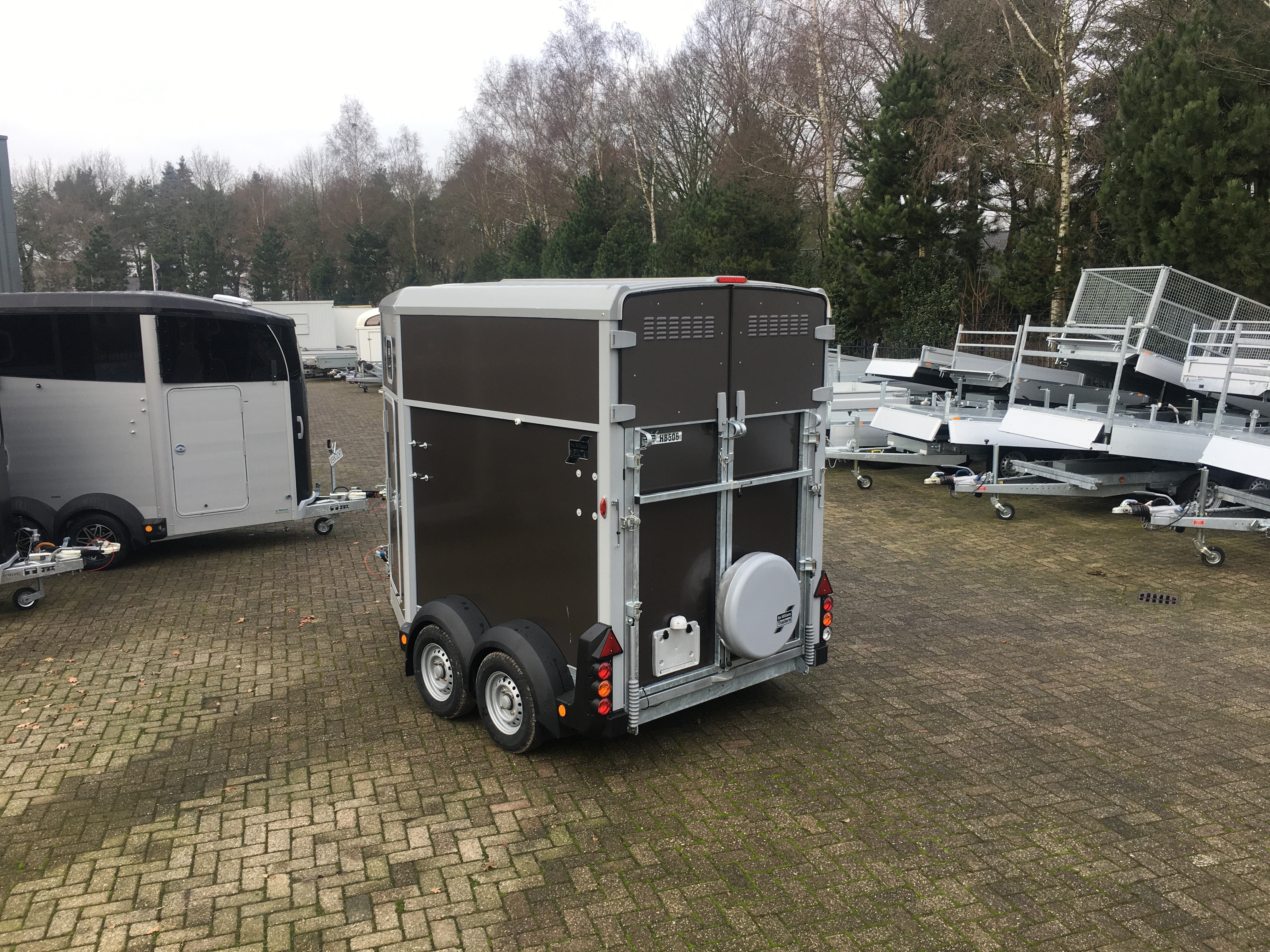 Ifor Williams HB 506 Graphite Grey - Voorlader LET OP! GEHEEL COMPLEET VOLGENS OMSCHRIJVING.