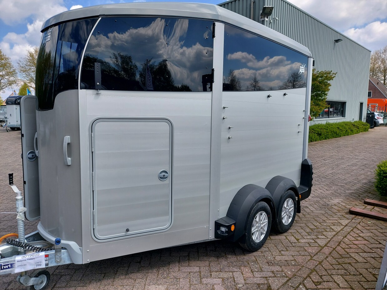 Ifor Williams HBX 511 Zilver - Zadelkamer