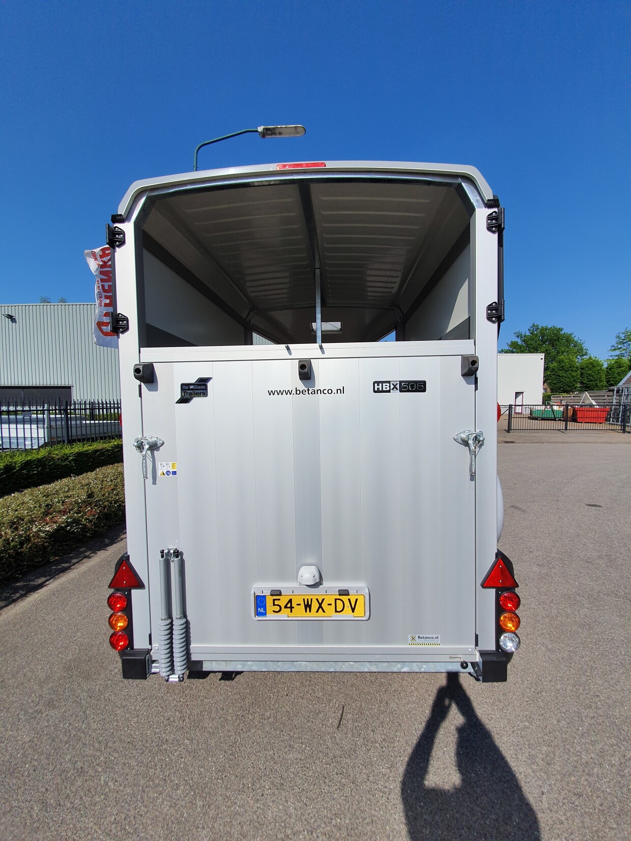 Ifor Williams HBX 506 - Voorlader