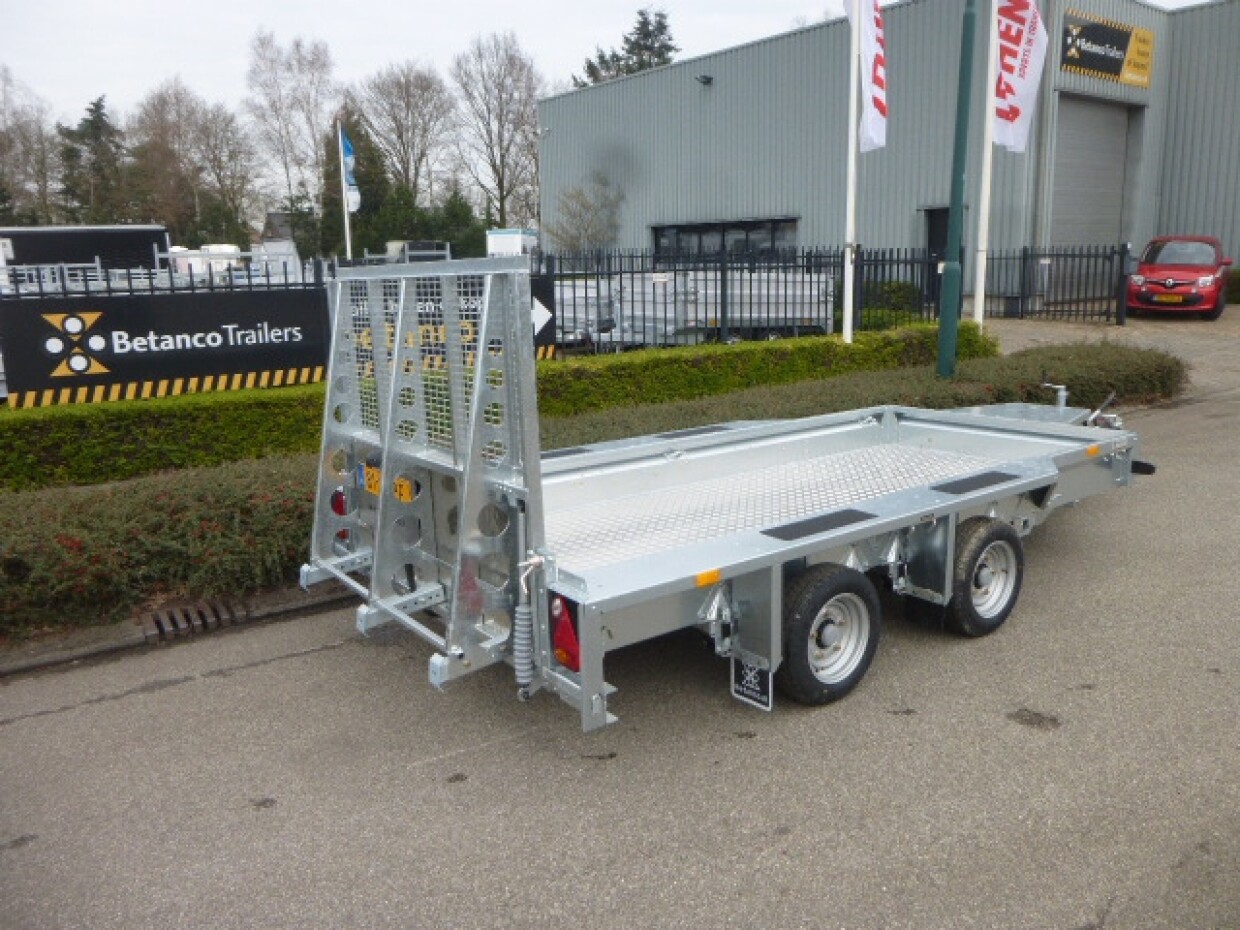 Ifor Williams GX 125 HD met aluminium tranenplaat vloer