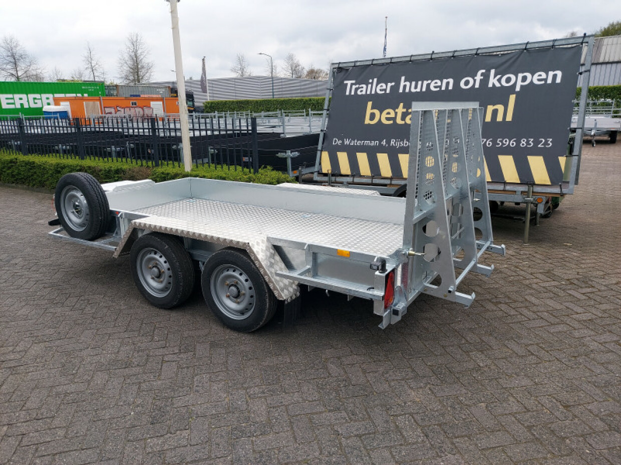 Ifor Williams GP 126G met aluminium tranenplaat