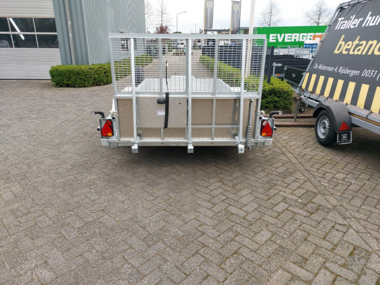 Ifor Williams GP 126G met aluminium tranenplaat