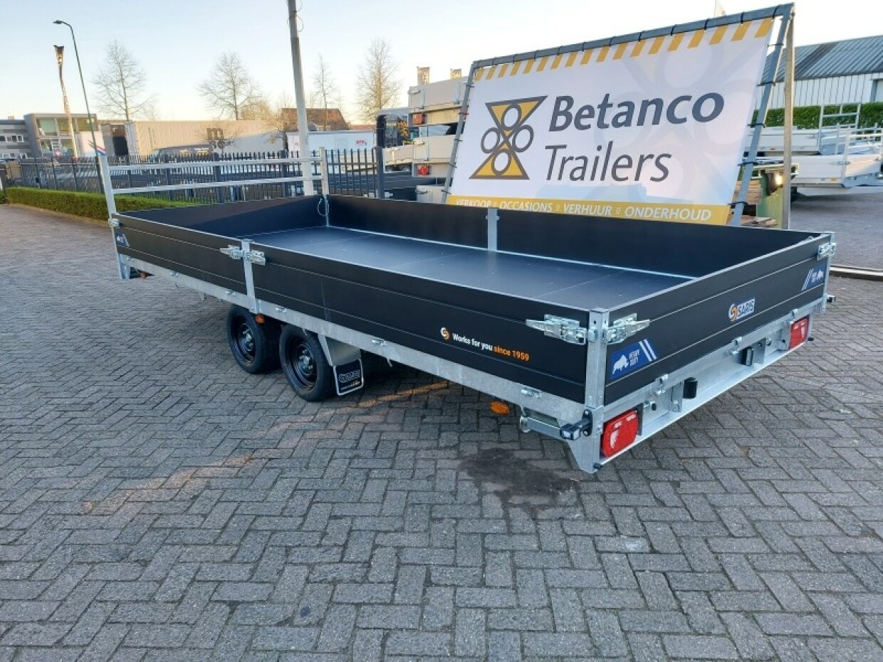Saris PL 506 224 3500 2 HEAVY DUTY Black Edition incl. Baseline oprijbalken