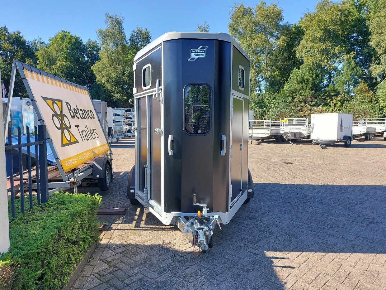 Ifor Williams HB 511 Zwart - Voorlader LET OP! GEHEEL COMPLEET VOLGENS OMSCHRIJVING.