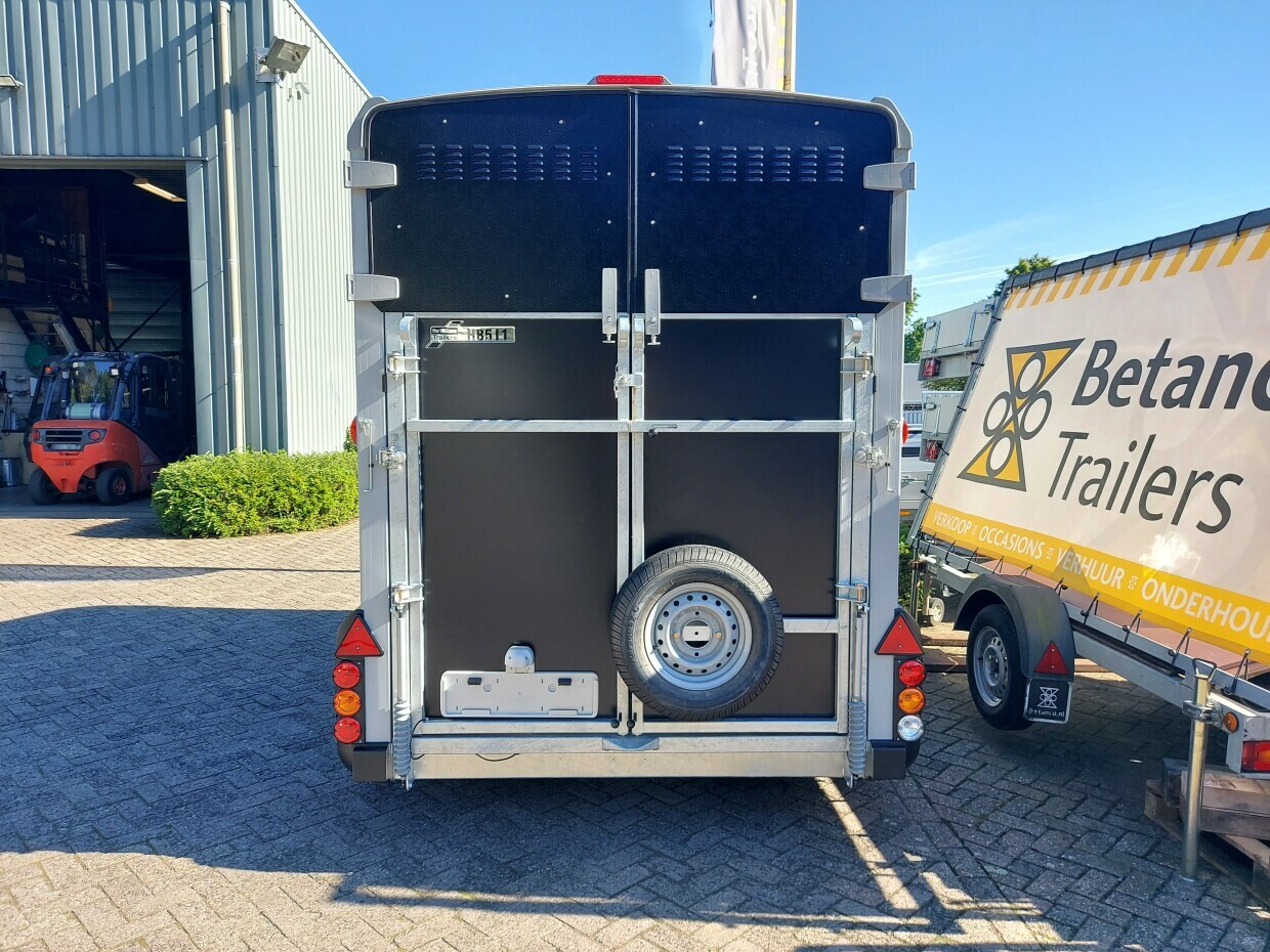 Ifor Williams HB 511 Zwart - Voorlader LET OP! GEHEEL COMPLEET VOLGENS OMSCHRIJVING.