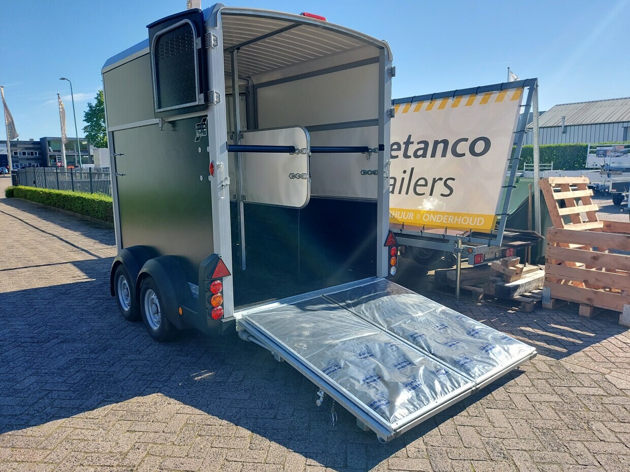 Ifor Williams HB 511 Zwart - Voorlader LET OP! GEHEEL COMPLEET VOLGENS OMSCHRIJVING.