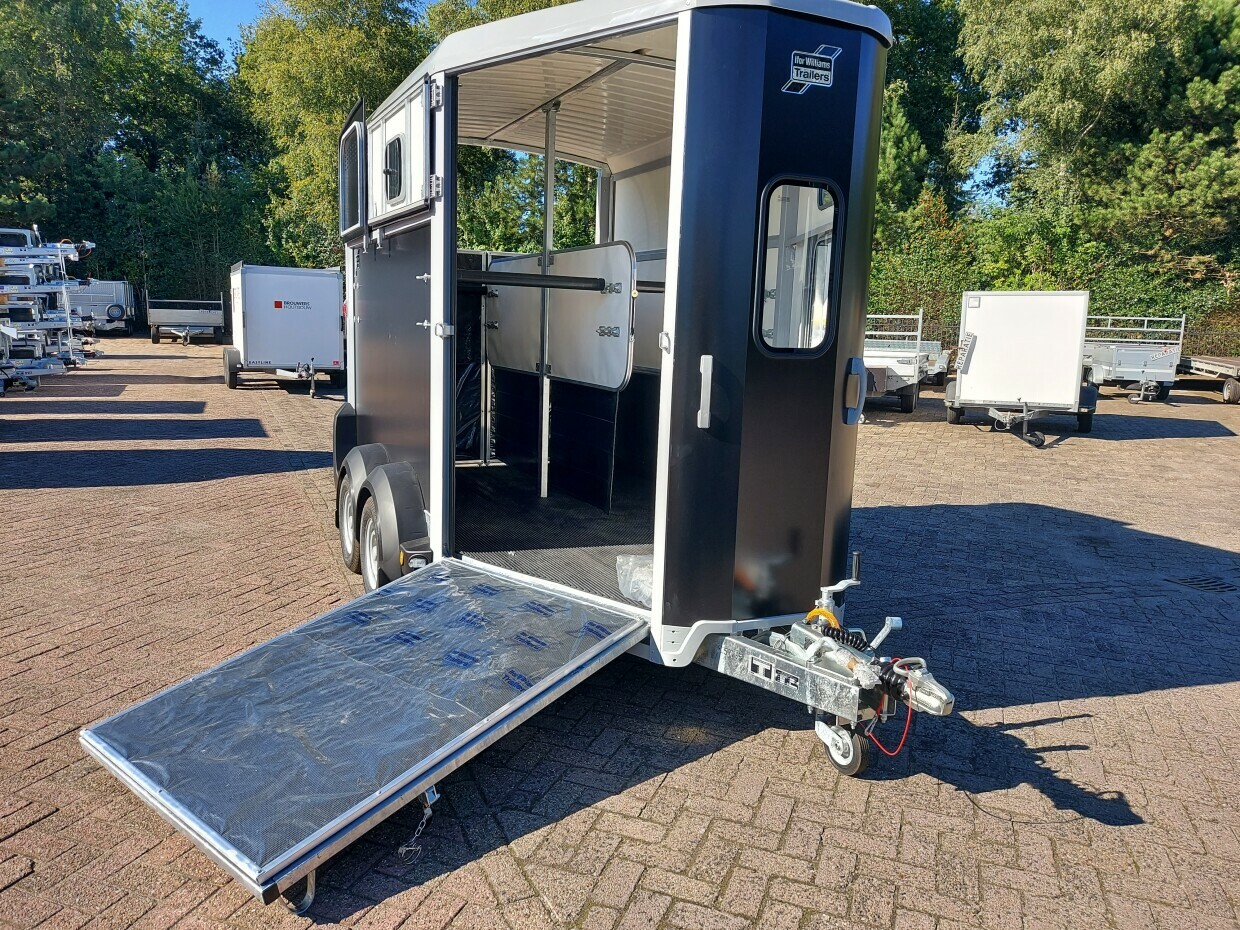 Ifor Williams HB 511 Zwart - Voorlader LET OP! GEHEEL COMPLEET VOLGENS OMSCHRIJVING.